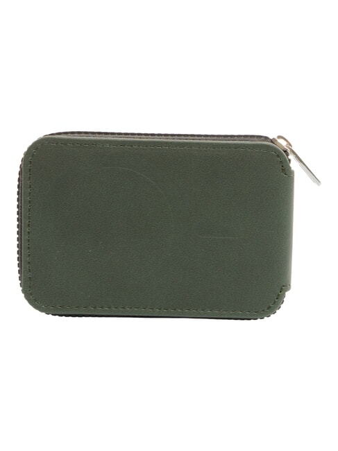 PQJ Porte-monnaie en cuir VERT - Portefeuilles Homme