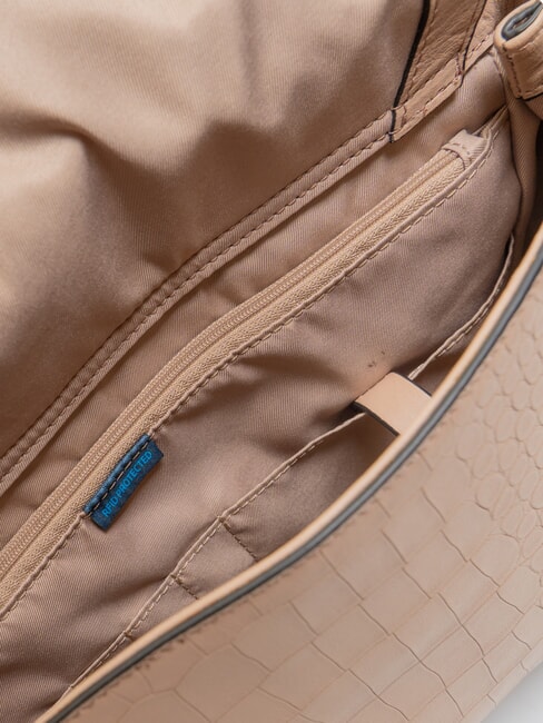 DAFNE Sac pour tablette en cuir noix de coco/rose - Sacs pour Femme