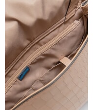 PIQUADRO DAFNE Sac pour tablette en cuir noix de coco/rose - Sacs pour Femme - 5