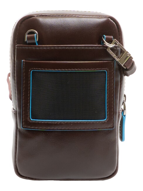 BLUE SQUARE Portefeuille en cuir ACAJOU - Portefeuilles Homme