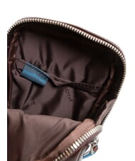 PIQUADRO BLUE SQUARE Portefeuille en cuir ACAJOU - Portefeuilles Homme - 5