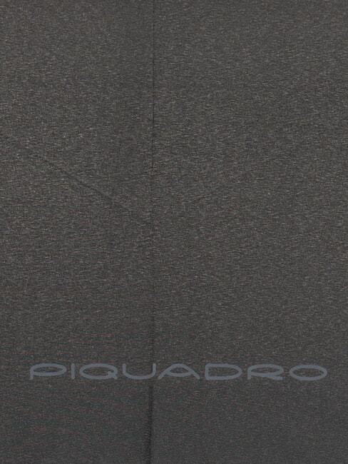 NABUCCO Mini parapluie avec &eacute;tui en cuir Noir - Parapluies