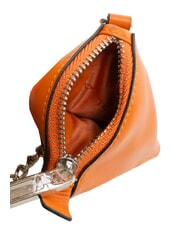 PIQUADRO MUSE Étui à clés/porte-monnaie en cuir orange2 - Porte-clés - 4