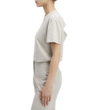 CALVIN KLEIN CK T-shirt à manches courtes avec dos découpé galets de sable - T-shirt - 3