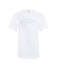 CALVIN KLEIN CK T-shirt à manches courtes avec dos découpé blanc brillant - T-shirt - 2
