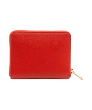 LOVE MOSCHINO LETTERING Portefeuille zippé ROUGE - Portefeuilles Femme - 3