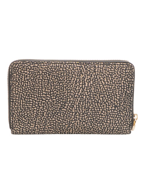 CLASSICA  Portefeuille zippé OP / NATUREL / NOIR - Portefeuilles Femme