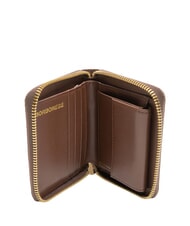 BORBONESE CLASSICA  Portefeuille moyen zippé noisette - Sacs de voyage - 2