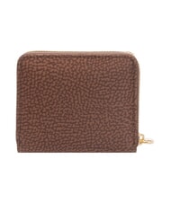 BORBONESE CLASSICA  Portefeuille moyen zippé noisette - Sacs de voyage - 3