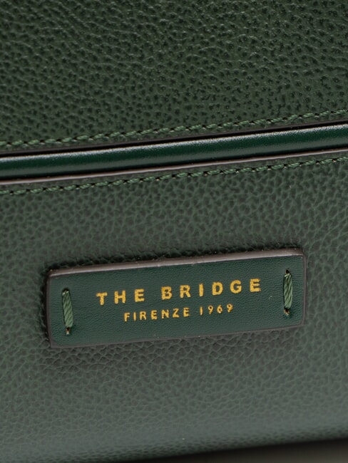 DOMITILLA  La beauté du cuir malachite de couleur or - Trousses