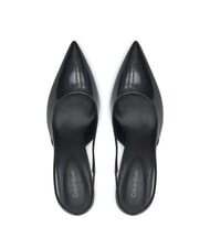 CALVIN KLEIN CK Escarpins à bride arrière en cuir ck noir - Chaussures Femme - 3