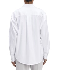 CALVIN KLEIN CK Chemise à manches longues coupe décontractée blanc brillant - Chemises - 2