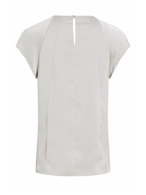 CK Chemise en satin à manches courtes galets de sable - Chemises