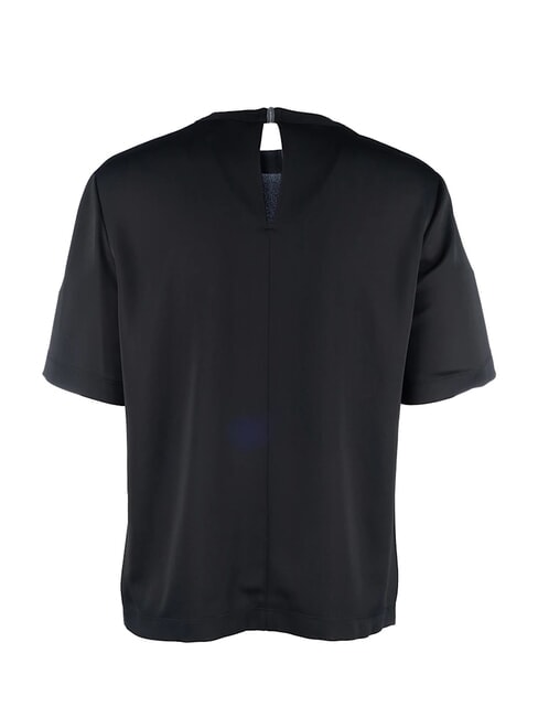 CK Chemise &agrave; manches courtes coupe d&eacute;contract&eacute;e ck noir - Chemises