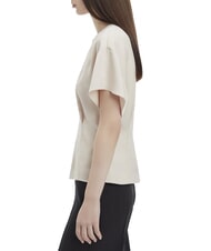 CALVIN KLEIN CK Chemise en satin &agrave; manches courtes matin gris - Chemises - 3