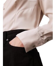 CALVIN KLEIN CK Chemise en viscose à manches longues - Chemises