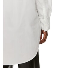 CALVIN KLEIN CK JEANS Chemise à manches longues oversize blanc brillant - Chemises - 4