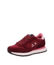 SUN68 ALLY SOLID  Baskets Bordeaux - Chaussures Femme - 2