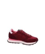 SUN68 ALLY SOLID  Baskets Bordeaux - Chaussures Femme - 3