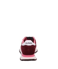 SUN68 ALLY SOLID  Baskets Bordeaux - Chaussures Femme - 4
