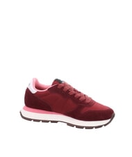 SUN68 ALLY SOLID  Baskets Bordeaux - Chaussures Femme - 5