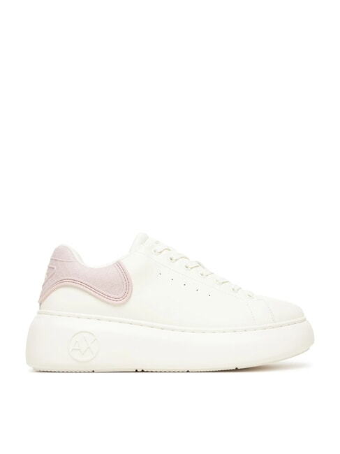 SUPER MINI-TUMBLED Baskets blanc cassé + rose pâle - Chaussures Femme