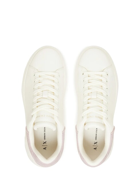 SUPER MINI-TUMBLED Baskets blanc cassé + rose pâle - Chaussures Femme