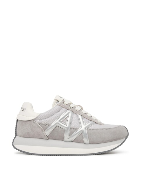 ROYALE SUEDE AIR MESH Baskets gris+argent - Chaussures Femme