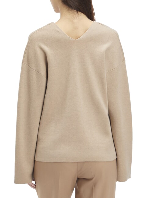 CK Pull col V à manches larges amphore - Chandails pour femmes