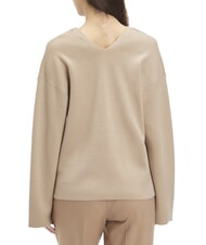 CALVIN KLEIN CK Pull col V à manches larges amphore - Chandails pour femmes - 2