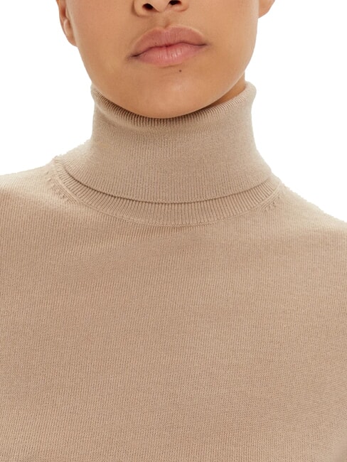 CK Pull col roulé en laine coupe slim amphore - Chandails pour femmes
