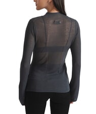 CALVIN KLEIN CK JEANS Pull ras du cou transparent ébène - Chandails pour femmes - 2