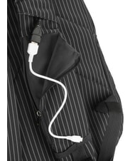 TUCANO MAGNUM Sac à dos pour ordinateur portable 15,6" à rayures - Porte Documents Travail - 5