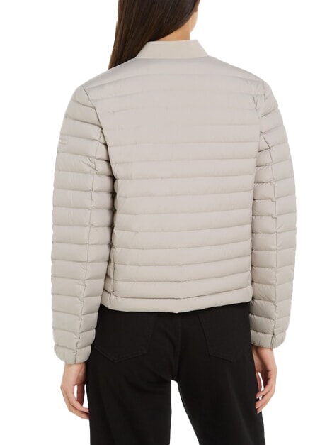 CK Doudoune courte matelass&eacute;e l&eacute;g&egrave;re cendre de bois - Doudounes femme
