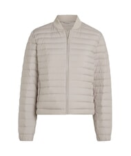 CALVIN KLEIN CK Doudoune courte matelass&eacute;e l&eacute;g&egrave;re cendre de bois - Doudounes femme - 3
