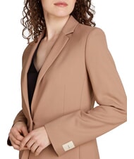 CALVIN KLEIN CK Veste blazer en laine mélangée à un bouton amphore - Vestes pour femmes - 3