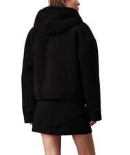 CALVIN KLEIN CK JEANS Veste polaire entièrement zippée avec capuche - Vestes pour femmes