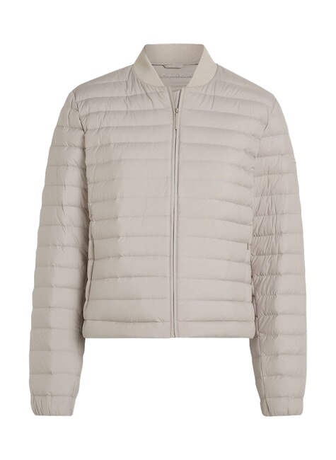 CK Doudoune courte matelassée légère cendre de bois - Jeans