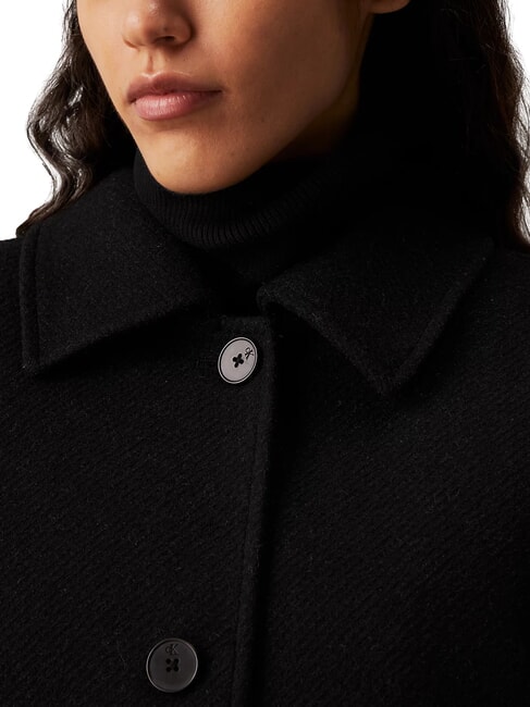 CK JEANS Veste courte en laine m&eacute;lang&eacute;e ck noir - Vestes pour femmes