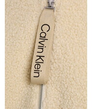 CALVIN KLEIN CK JEANS Veste polaire entièrement zippée avec capuche brume portuaire - Vestes pour femmes - 5