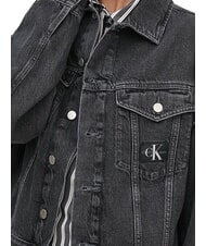CALVIN KLEIN CK JEANS Veste en jean en coton gris denim - Vestes pour femmes - 2