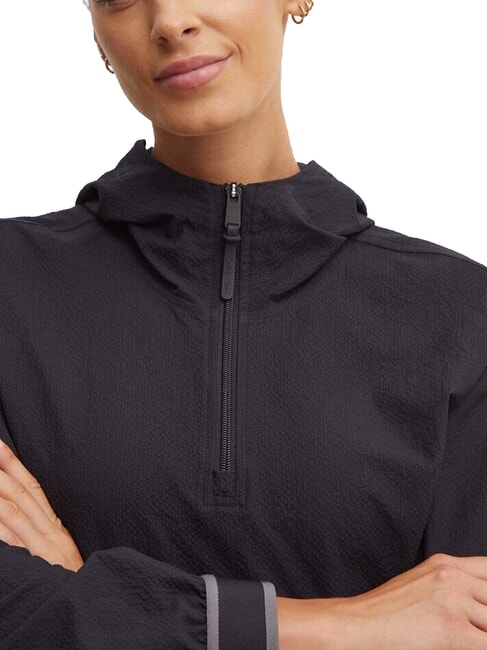 CK PERFORMANCE Veste en tissu technique avec capuche beauté noire - Vestes pour femmes