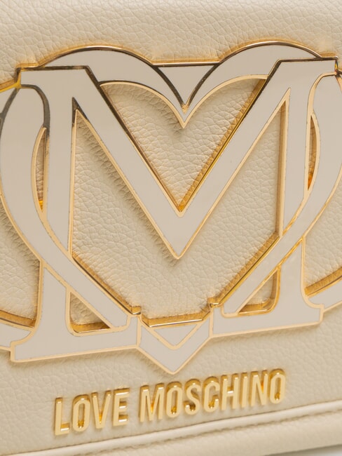 LOGO Pochette avec bandoulière Ivoire - Sacs pour Femme