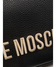 LOVE MOSCHINO CAMO CORE  Mini sac à bandoulière Noir - Sacs pour Femme - 3