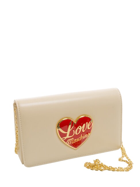 LOVE HEART  Sac à bandoulière Ivoire - Sacs pour Femme