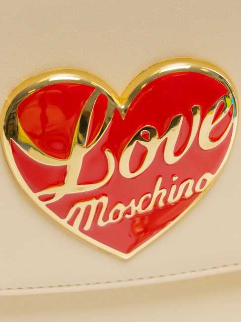 LOVE HEART  Sac à bandoulière Ivoire - Sacs pour Femme