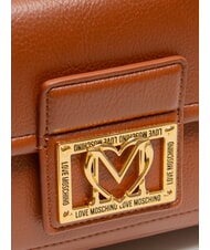 LOVE MOSCHINO LOCKED IN GOLD  Sac à dos pour femme châtaigne - Sacs pour Femme - 3