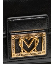 LOVE MOSCHINO LOCKED IN GOLD  Sac à dos pour femme Noir - Sacs pour Femme - 3