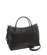 GIANNI CHIARINI VIRGINIA Sac &agrave; bandouli&egrave;re en cuir souple Noir - Sacs pour Femme - 2