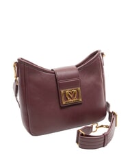 LOVE MOSCHINO LOCKED IN GOLD Sac à bandoulière, avec bandoulière vin - Sacs pour Femme - 2